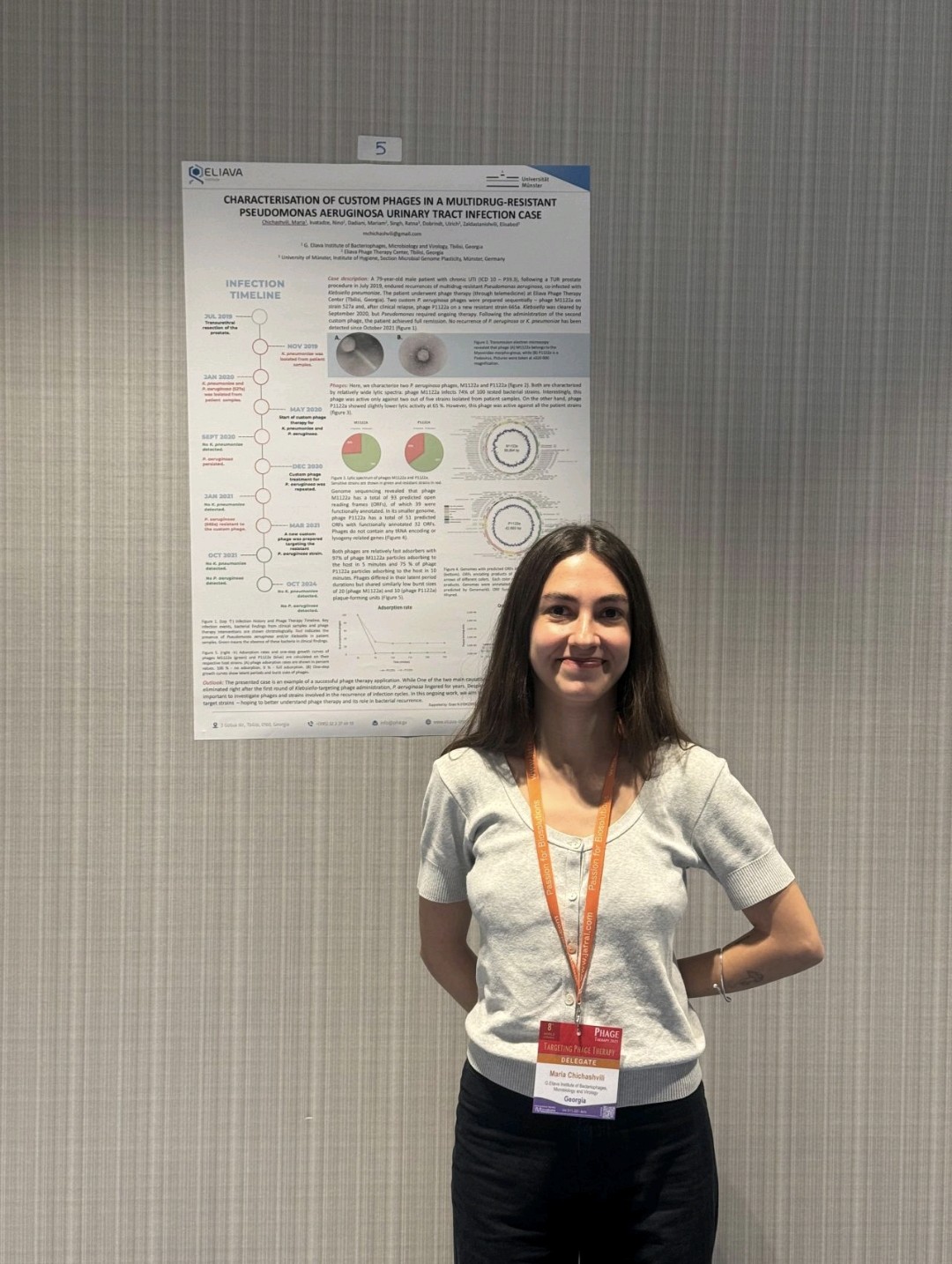 G. Eliava Institute's Participation in the 8th World Congress on Targeting Phage Therapy in Berlin